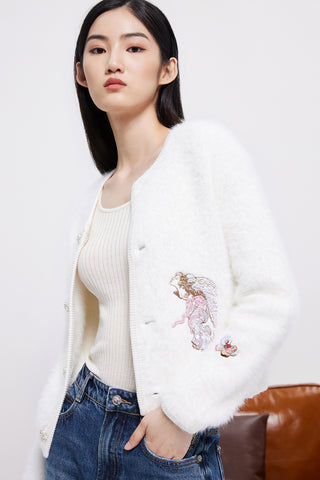 Angel Collection Embroidered Knit Wear