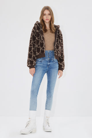 Cropped Fur Jacket