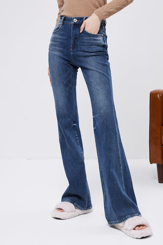Cashmere Slight Flared Jeans
